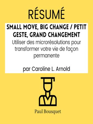 cover image of RÉSUMÉ--Small Move, Big Change / Petit Geste, Grand Changement